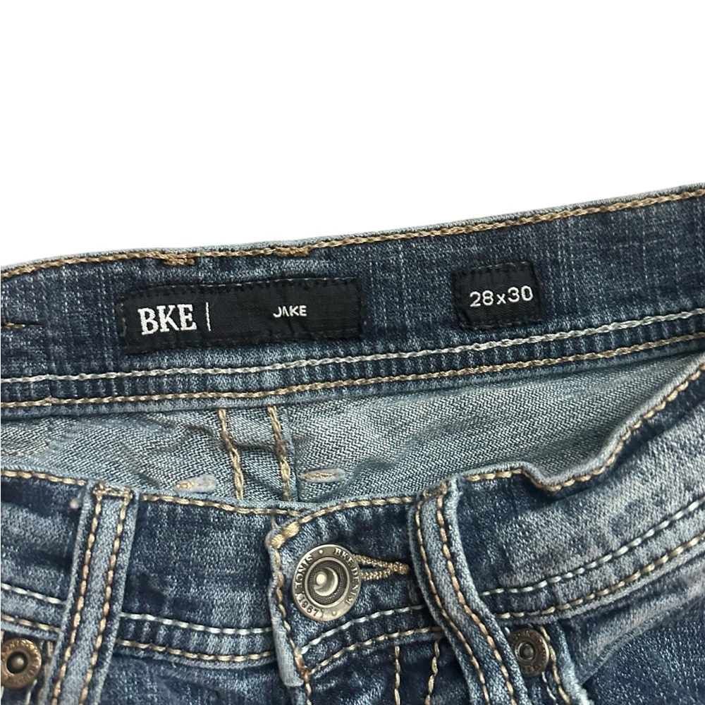 BKE Boot Cut Jeans in Blue - Picture 3 of 3
